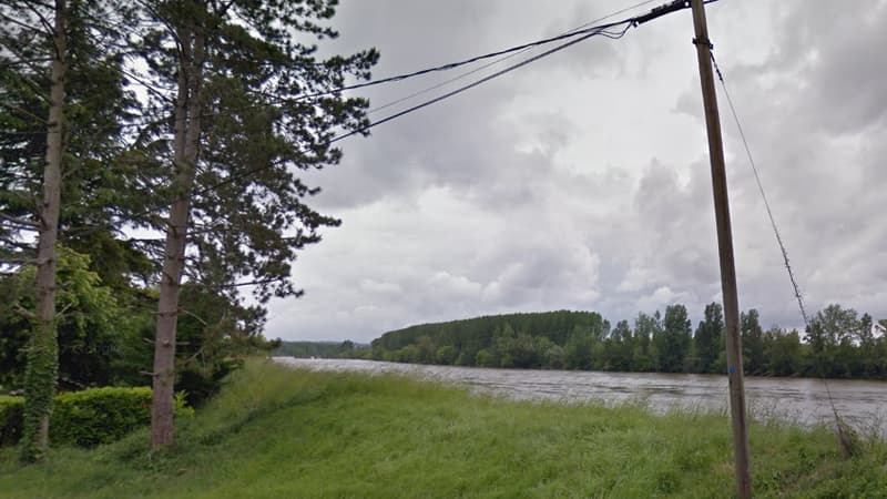 La Garonne a niveau de la commune de Jusix