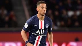 Thilo Kehrer avec le PSG, le 29 février 2020 au Parc des Princes