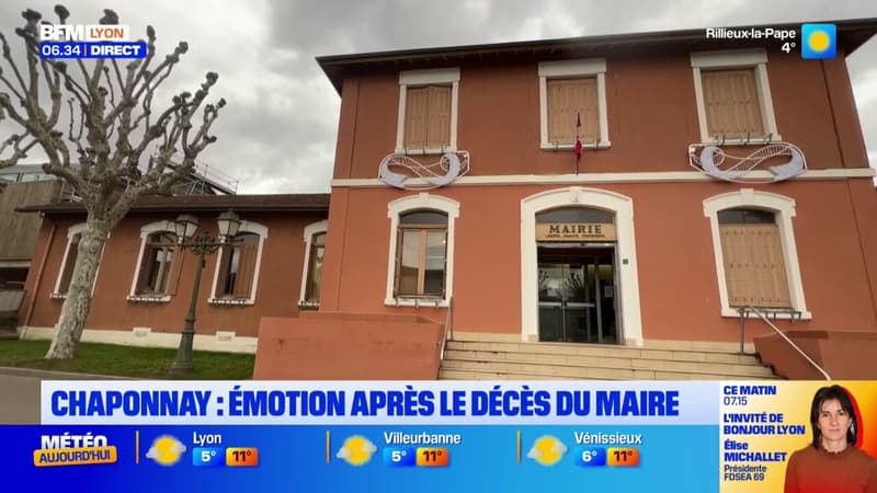 Chaponnay: vive émotion après la mort du maire de la commune