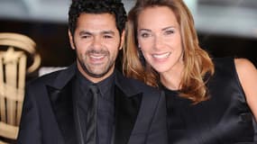 Jamel Debbouze et Mélissa Theuriau en 2013 au festival de Marrakech.