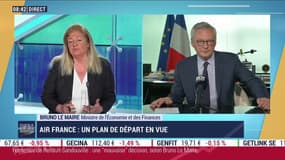 Bruno Le Maire sur Air France: "Je ne peux pas dire aux Français que nous investissons 7 milliards d'euros dans une entreprise qui n'est pas rentable"