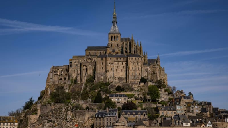 Début d'incendie à l'église Saint-Pierre du Mont Saint-Michel après un feu de poubelle