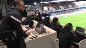 Le staff vidéo de Montpellier