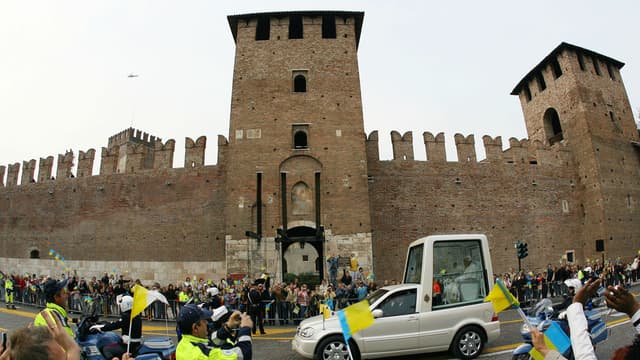 Les remparts du musée du Castelvecchio à Vérone.