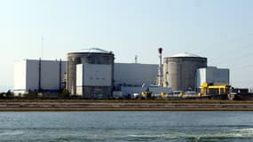 Vue générale de la centrale de Fessenheim (Haut-Rhin)