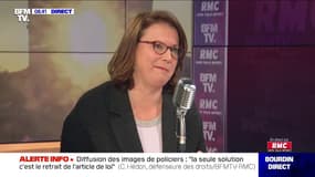 Pour la Défenseure des droits, "il est important que la presse puisse continuer à faire son travail, et jusqu'au bout d'une manifestation"