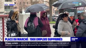 Place du Marché/Tourpagel : 1900 emplois supprimés