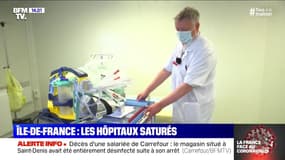 Coronavirus: en Ile-de-France, les hôpitaux bientôt saturés