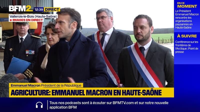 Bovins au Salon de l'agriculture: Emmanuel Macron appelle les organisateurs "à regarder" s'il y a "des flexibilités possibles"