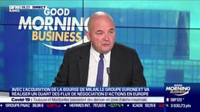 Stéphane Boujnah (PDG d'Euronext): "Il va y avoir une demande de fonds propres dans le rétablissement post-covid qui sera considérable." 
