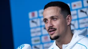 Luiz Felipe Ramos lors de sa présentation à l'OM - le 08/01/2025