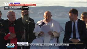 "Cette mer magnifique est devenue un immense cimetière": Le pape François évoque les migrants morts en Méditerranée