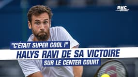 Wimbledon : "C'était super cool", Halys ravi de sa victoire sur le Center Court