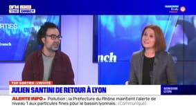 Top Sorties Lyon du vendredi 10 février 2023 - Julien Santini de retour à Lyon