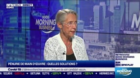 Élisabeth Borne (Ministre du Travail, de l'Emploi et de l'Insertion): "On a transmis la semaine dernière un nouveau projet de décret au Conseil d'État" concernant la réforme de l'assurance chômage