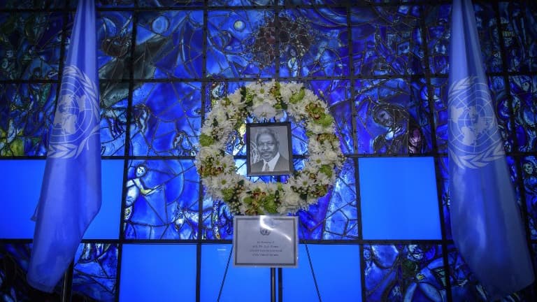 Après sa mort, les chefs d'État du monde entier ont rendu hommage à Kofi Annan