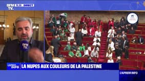 Drapeau palestinien brandi par Rachel Kéké: Alexis Corbière défend "un geste symbolique"