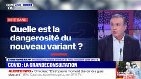 Le variant Omicron est-il plus dangereux ? L'infectiologue Christophe Rapp répond à vos questions