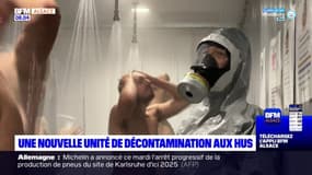 Strasbourg: une nouvelle unité de décontamination aux HUS