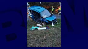 L'accident a fait deux blessés graves ce vendredi à Montcerf 