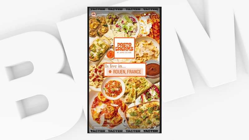 Rouen: le chef anglais Jamie Oliver installe sa chaîne de plats italiens Pasta Dreams
