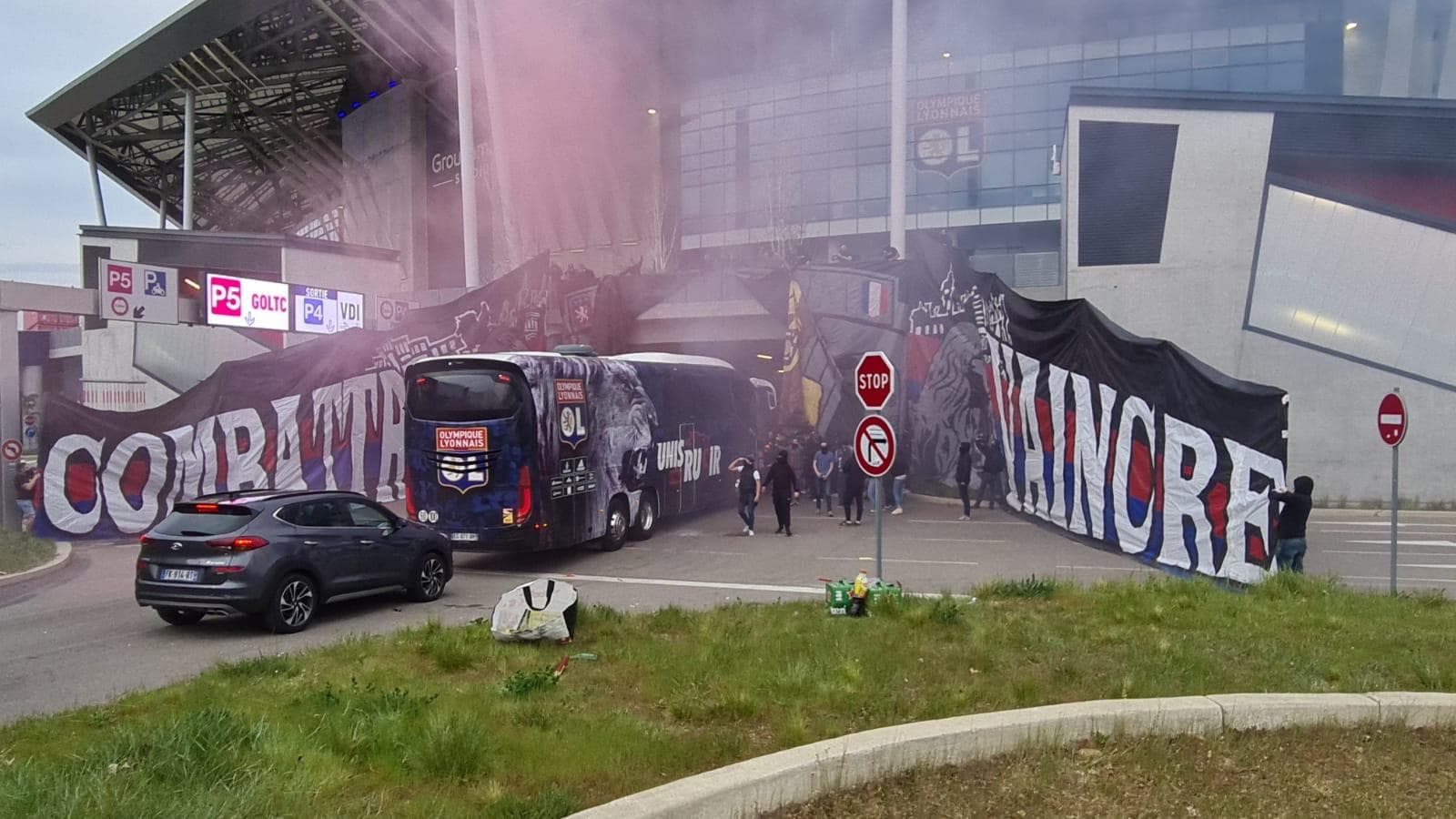 Le bus de l'OL Le bus de l'OL