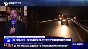 Pierrick Horel (secrétaire général des Jeunes Agriculteurs): "On a eu un engagement écrit de la part du Premier ministre avec l'ensemble des mesures qu'il a pu annoncer"