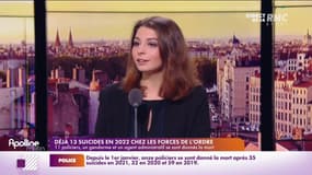 1 psychologue pour 1500 policiers. Il faut un vrai suivi psychologique pour ces fonctionnaires