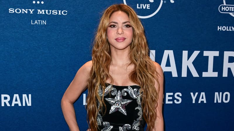 La chanteuse Shakira à l'avant-première de son nouvel album "Las Mujeres Ya No Lloran" le 22 mars 2024