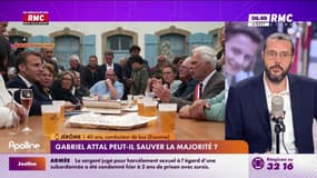 "Je ne vois pas comment Gabriel Attal" peut sauver Emmanuel Macron, avoue Jérôme, auditeur