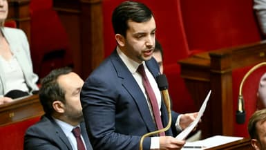 Le député du Rassemblement national Jean-Philippe Tanguy s'exprime lors d'une séance de questions au gouvernement à l'Assemblée nationale, à Paris, le 25 mars 2025. (Photo d'archive)