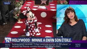 Hollywood : Minnie a enfin son étoile