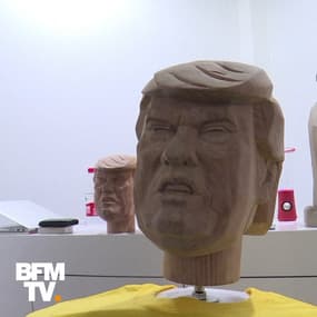 Un punching-ball à effigie de Donal Trump cartonne au CES de Shangai 