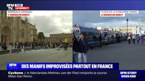 Story 2 : Des manifs improvisées partout en France - 18/03