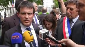 Le ministre de l'Intérieur Manuel Valls est en Corse pour une visite de deux jours.