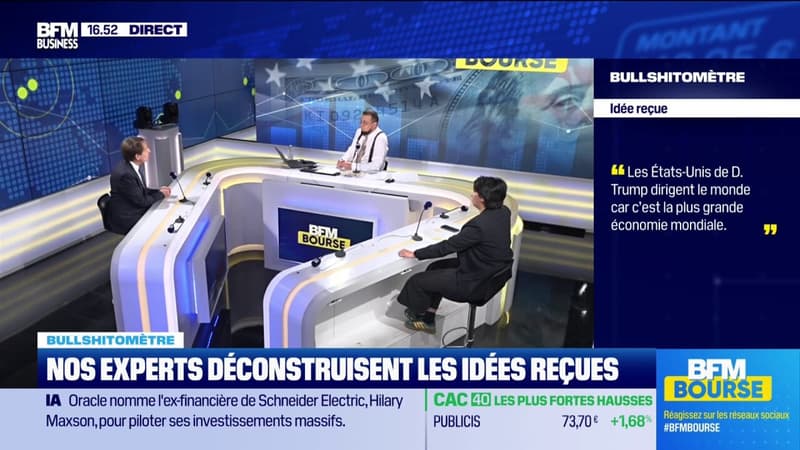 "Les Etats-Unis dirigent le monde car c'est la plus grande économie mondiale"