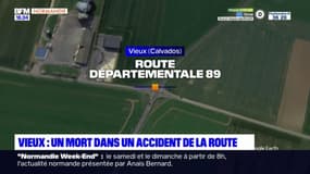 Calvados: un septuagénaire meurt dans un accident de la route à Vieux