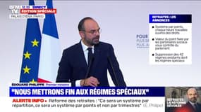 Édouard Philippe: "Les plus riches paieront une cotisation de solidarité plus élevée qu'aujourd'hui, qui financera des mesures de solidarité pour tout le monde"