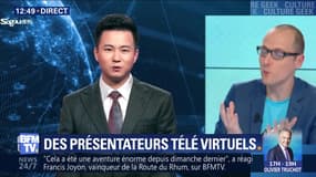 Des présentateurs télé virtuels