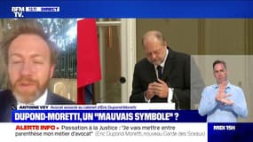 Antoine Vey, associé d'Eric Dupond-Moretti: l'antiracisme et les droits de l'homme, "un combat parfaitement cohérent avec son parcours professionnel"