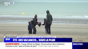 Intempéries dans l'Ouest: "La clientèle risque de repenser leur stratégie de vacances et de se réorienter vers le Sud", pour Nicolas Dayot (fédération bretonne de l'hôtellerie de plein-air)