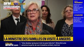 Prise d'otages à la prison d'Arles: Catherine Vautrin se dit soulagée que "la situation soit réglée"