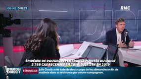Rougeole: "Il y a à peine 5 ans,il y a eu 20 morts. Apparemment ça n'a servi à rien"