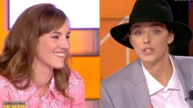 Louise Bourgoin face à Camille Lavabre