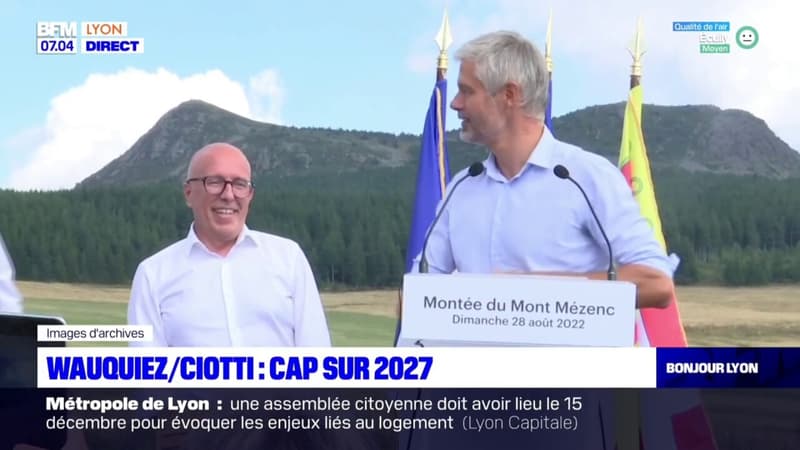 LR: Éric Ciotti élu, une bonne nouvelle pour Laurent Wauquiez?