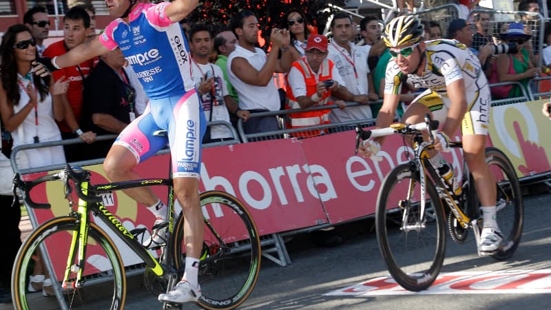 Alessandro Petacchi devance Mark cavendish au sprint