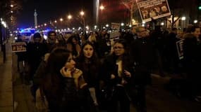 Paris: une marche contre l'antisémitisme
