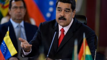 Le président vénézuélien, Nicolas Maduro, préfère désormais le yuan chinois, le yen japonais, le rouble russe ou la roupie indienne au dollar américain. (image d'illustration)
