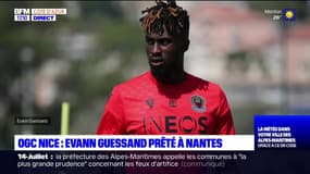 OGC Nice: Evann Guessand prêté à Nantes