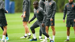 N'Golo Kanté à l'entraînement des Blues